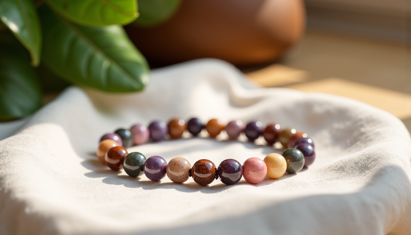 Bracelet lithothérapie : une idée cadeau bien-être originale