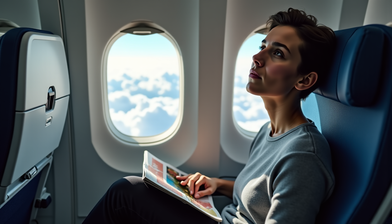 Comment choisir son siège dans un avion pour un long vol