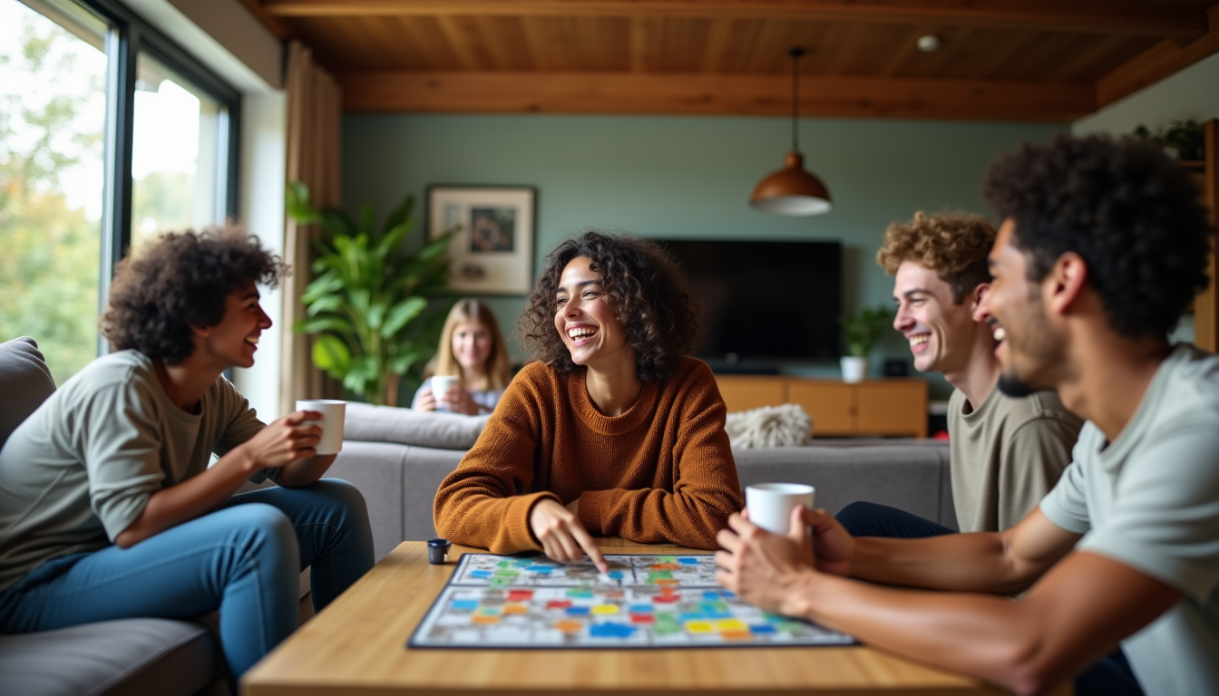 Des idées de loisirs à partager entre amis à la maison